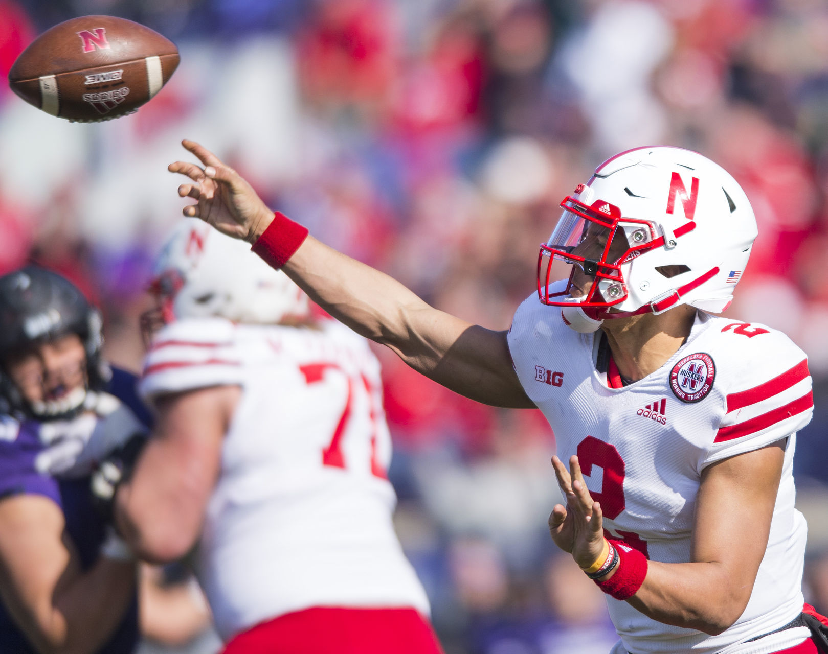 Nebraska vs. Northwestern, 10/13/18